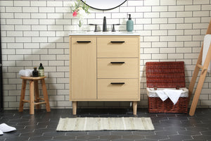Elegant Lighting - VF47030MMP - Vanity Sink Set - Baldwin - Maple