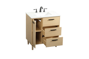 Elegant Lighting - VF47030MMP - Vanity Sink Set - Baldwin - Maple