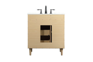 Elegant Lighting - VF47030MMP - Vanity Sink Set - Baldwin - Maple