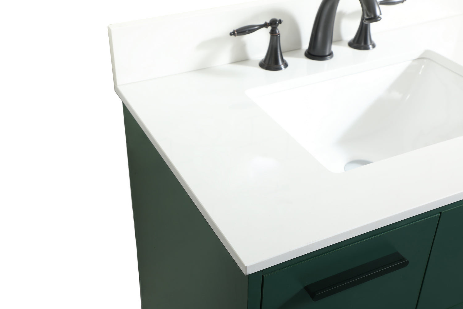 Elegant Lighting - VF47030MGN-BS - Vanity Sink Set - Baldwin - Green