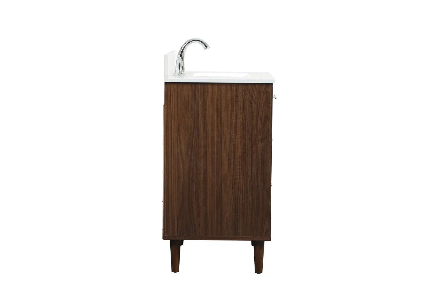 Elegant Lighting - VF47030MWT-BS - Vanity Sink Set - Baldwin - Walnut