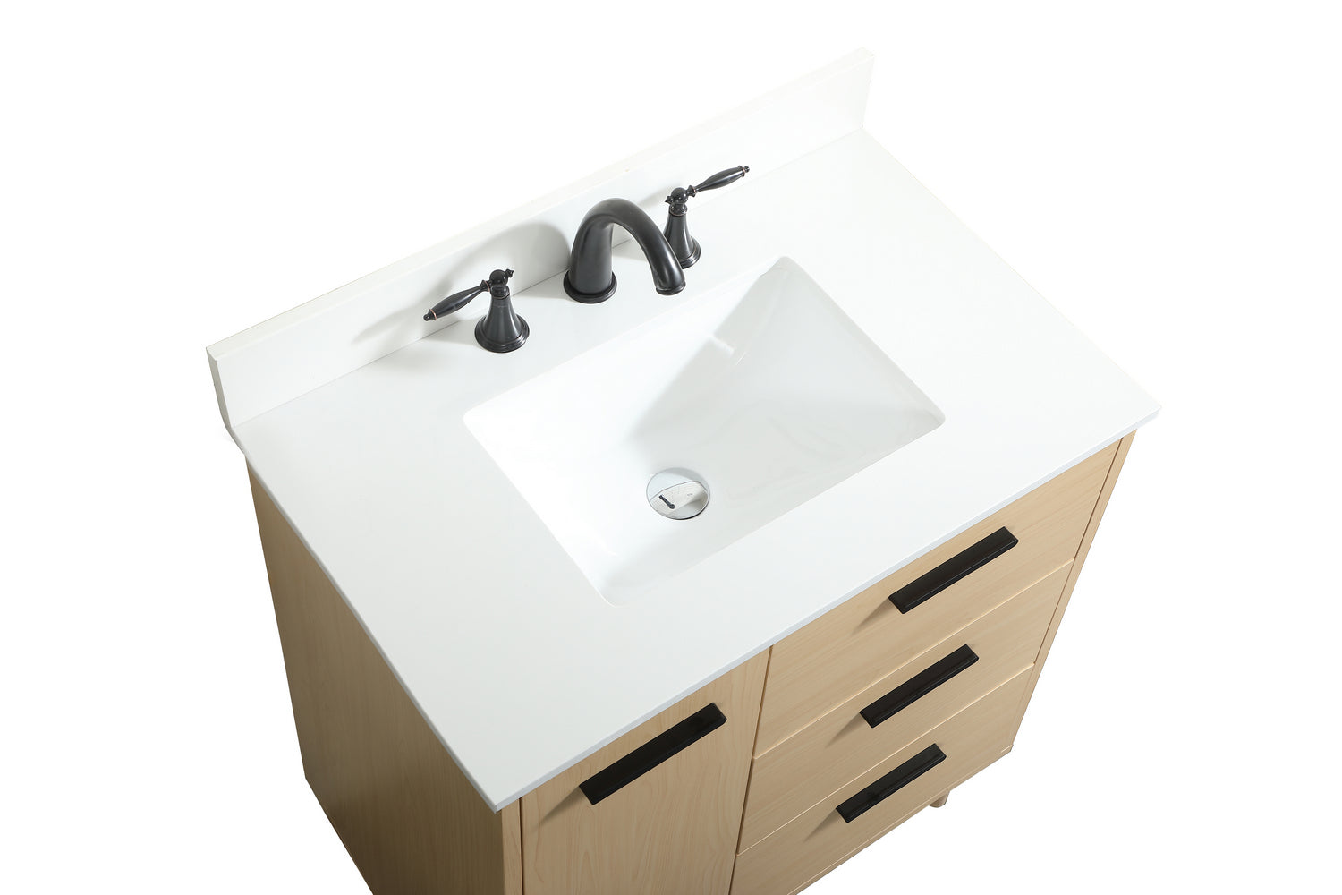 Elegant Lighting - VF47030MMP-BS - Vanity Sink Set - Baldwin - Maple