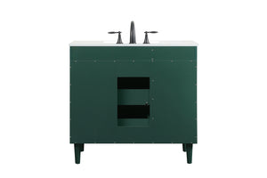 Elegant Lighting - VF47036MGN - Vanity Sink Set - Baldwin - Green