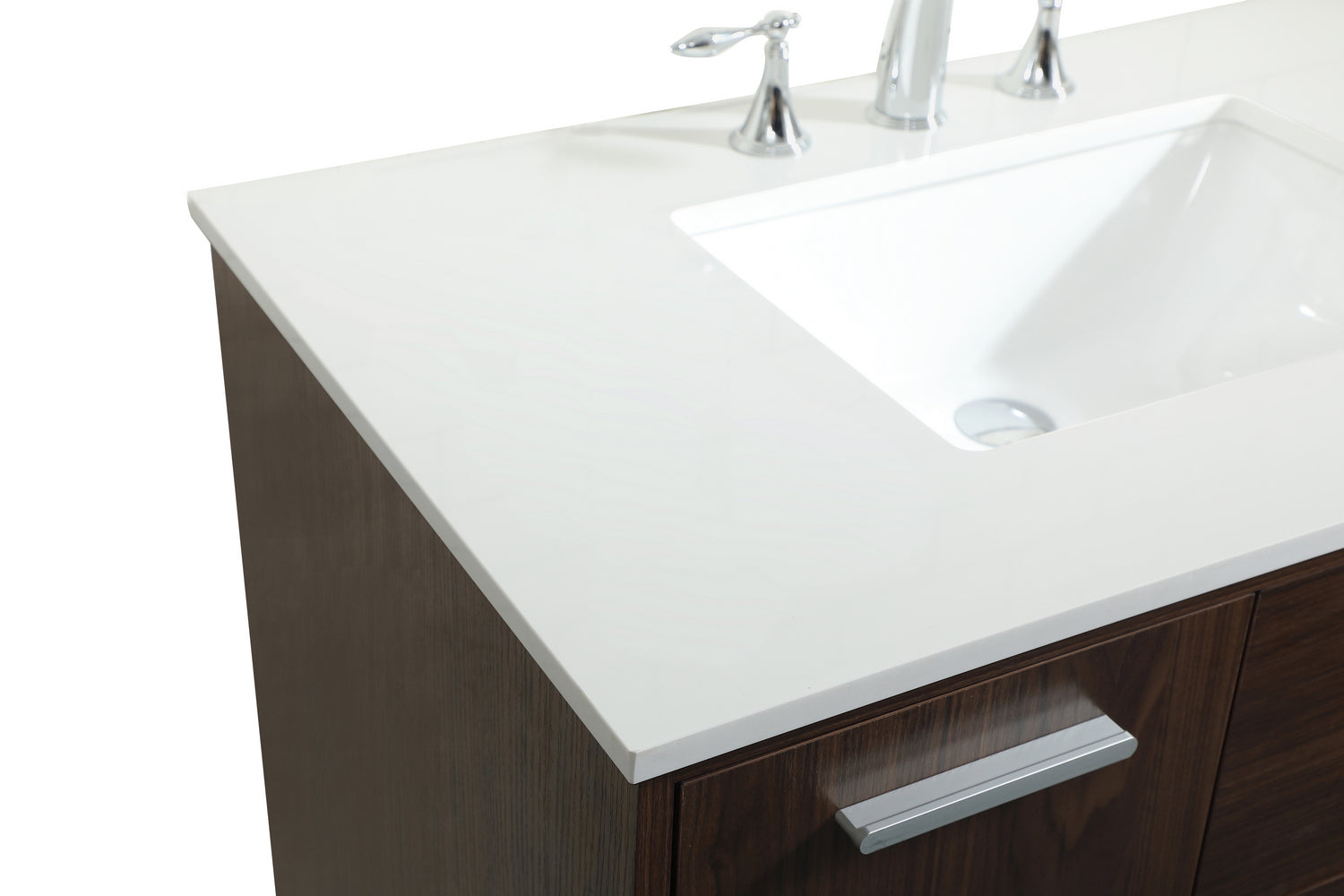 Elegant Lighting - VF47036MWT - Vanity Sink Set - Baldwin - Walnut