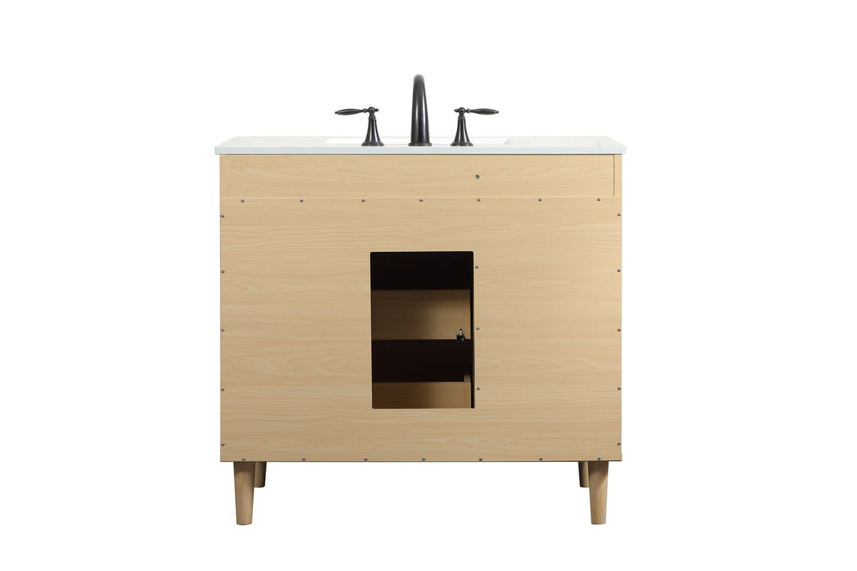 Elegant Lighting - VF47036MMP - Vanity Sink Set - Baldwin - Maple