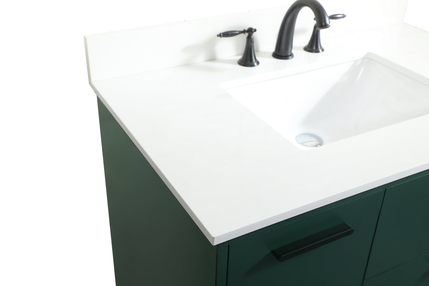 Elegant Lighting - VF47036MGN-BS - Vanity Sink Set - Baldwin - Green