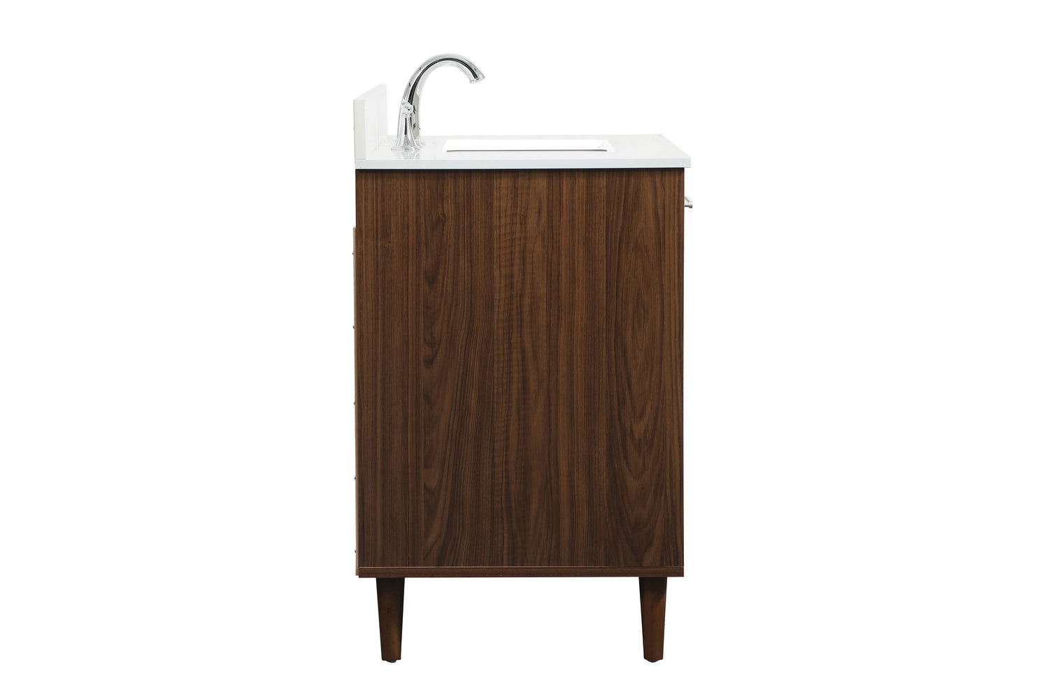 Elegant Lighting - VF47036MWT-BS - Vanity Sink Set - Baldwin - Walnut