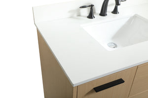 Elegant Lighting - VF47036MMP-BS - Vanity Sink Set - Baldwin - Maple