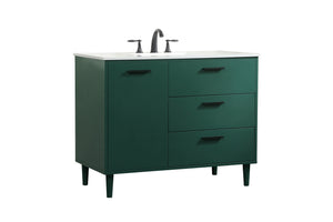 Elegant Lighting - VF47042MGN - Vanity Sink Set - Baldwin - Green