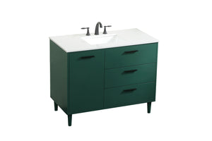 Elegant Lighting - VF47042MGN - Vanity Sink Set - Baldwin - Green