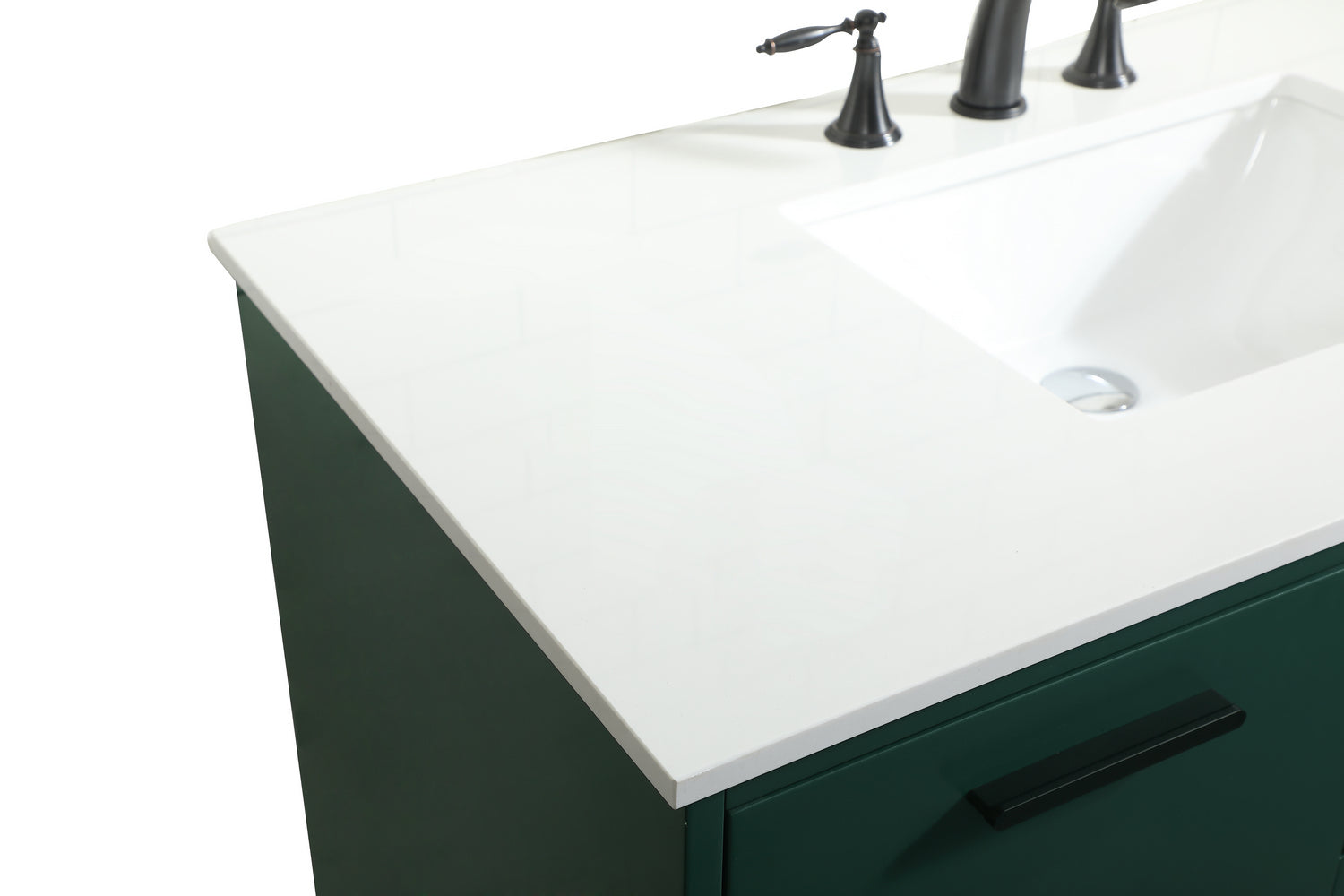 Elegant Lighting - VF47042MGN - Vanity Sink Set - Baldwin - Green