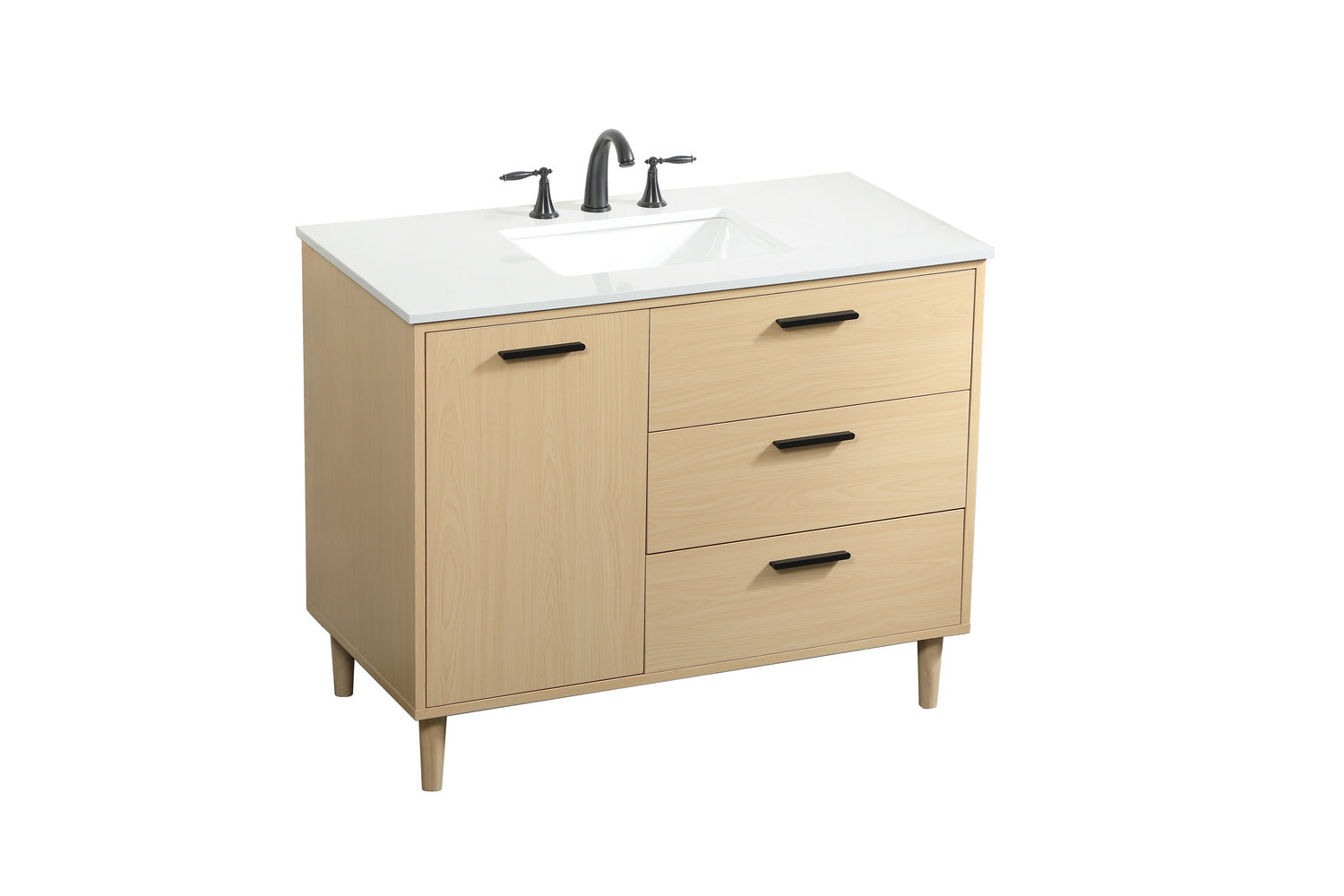 Elegant Lighting - VF47042MMP - Vanity Sink Set - Baldwin - Maple