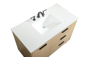 Elegant Lighting - VF47042MMP - Vanity Sink Set - Baldwin - Maple