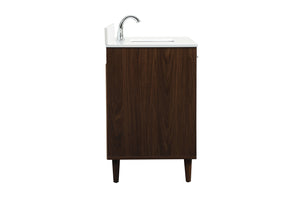 Elegant Lighting - VF47042MWT-BS - Vanity Sink Set - Baldwin - Walnut