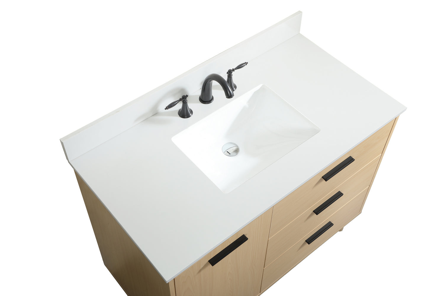 Elegant Lighting - VF47042MMP-BS - Vanity Sink Set - Baldwin - Maple