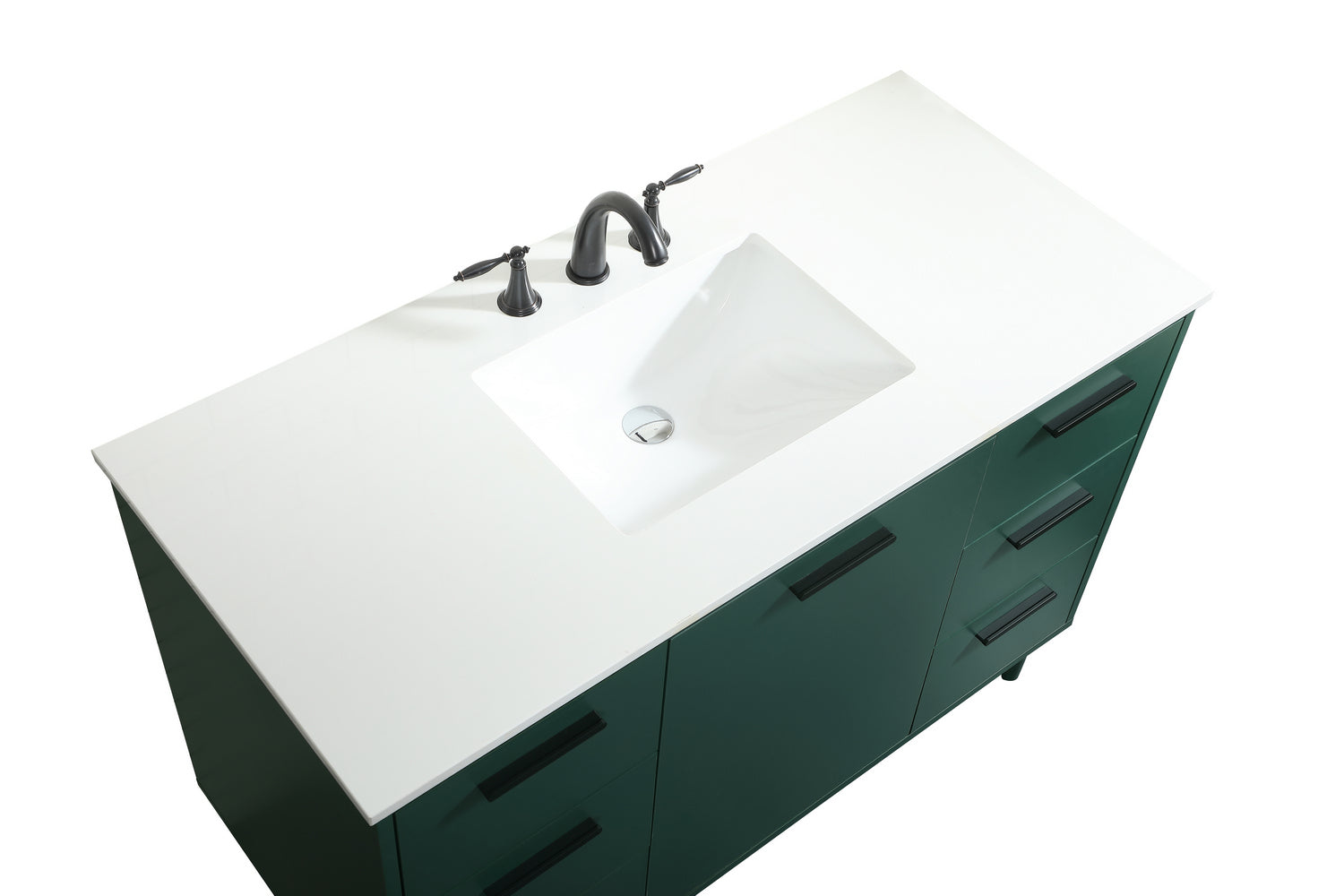 Elegant Lighting - VF47048MGN - Vanity Sink Set - Baldwin - Green