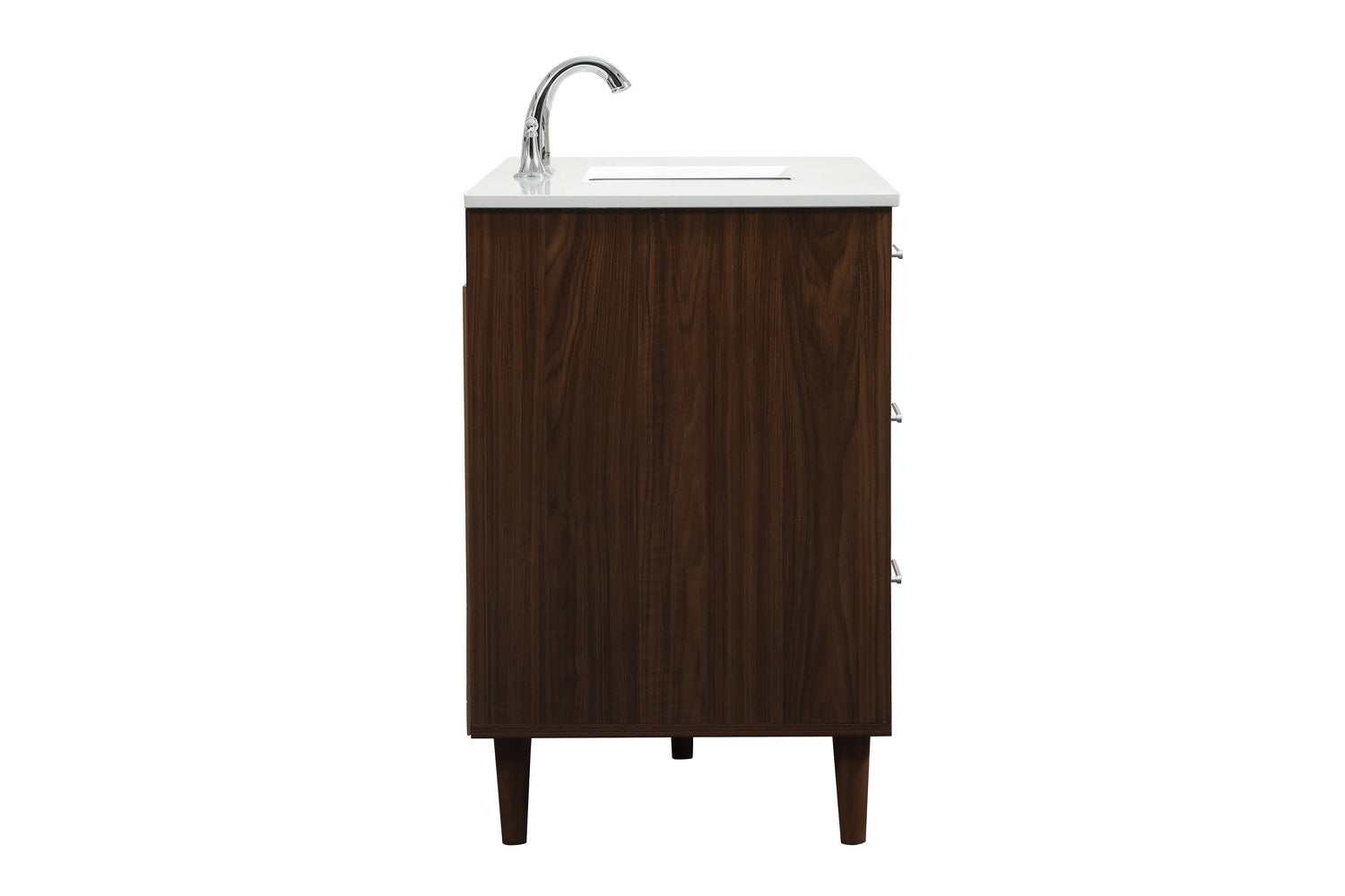 Elegant Lighting - VF47048MWT - Vanity Sink Set - Baldwin - Walnut