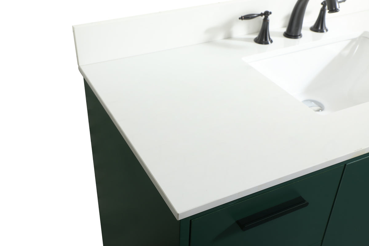 Elegant Lighting - VF47048MGN-BS - Vanity Sink Set - Baldwin - Green