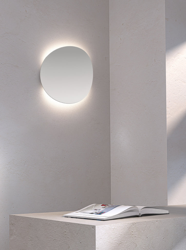 Sonneman - 1760.03 - LED Wall Sconce - Malibu Discs - Satin White