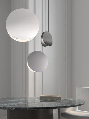 Sonneman - 1765.03 - LED Pendant - Malibu Discs - Satin White