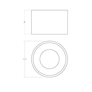 Sonneman - 3733.03 - LED Surface Mount - Ilios - Satin White