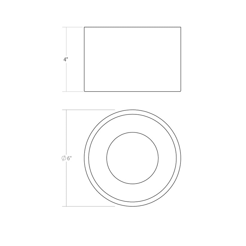 Sonneman - 3733.03 - LED Surface Mount - Ilios - Satin White