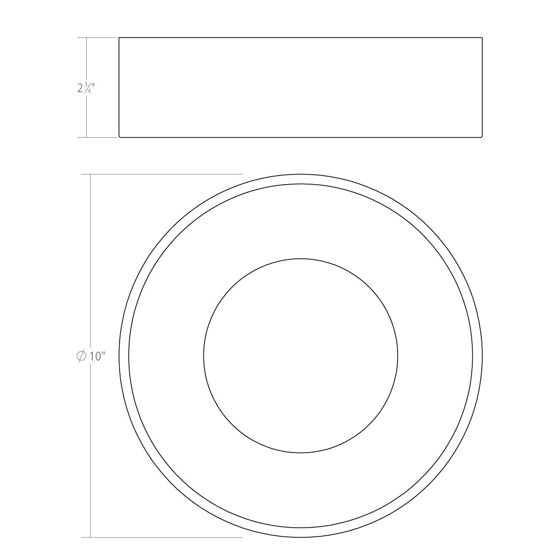 Sonneman - 3734.03 - LED Surface Mount - Ilios - Satin White