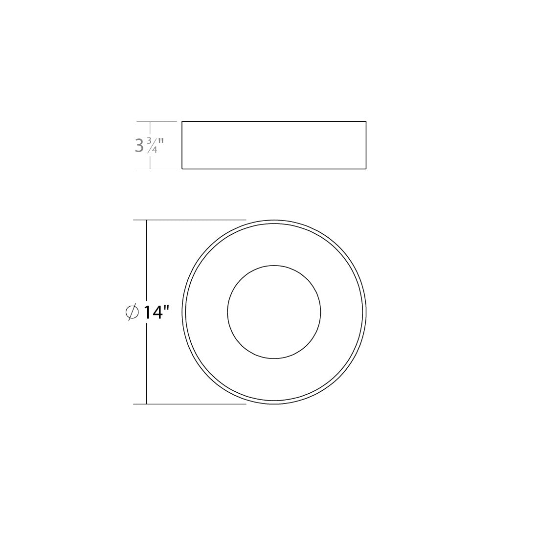 Sonneman - 3735.03 - LED Surface Mount - Ilios - Satin White