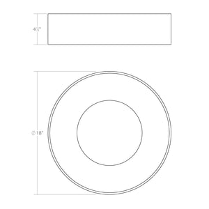 Sonneman - 3736.03 - LED Surface Mount - Ilios - Satin White