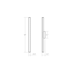 Sonneman - 3771.01 - LED Bath Bar - Fino - Polished Chrome