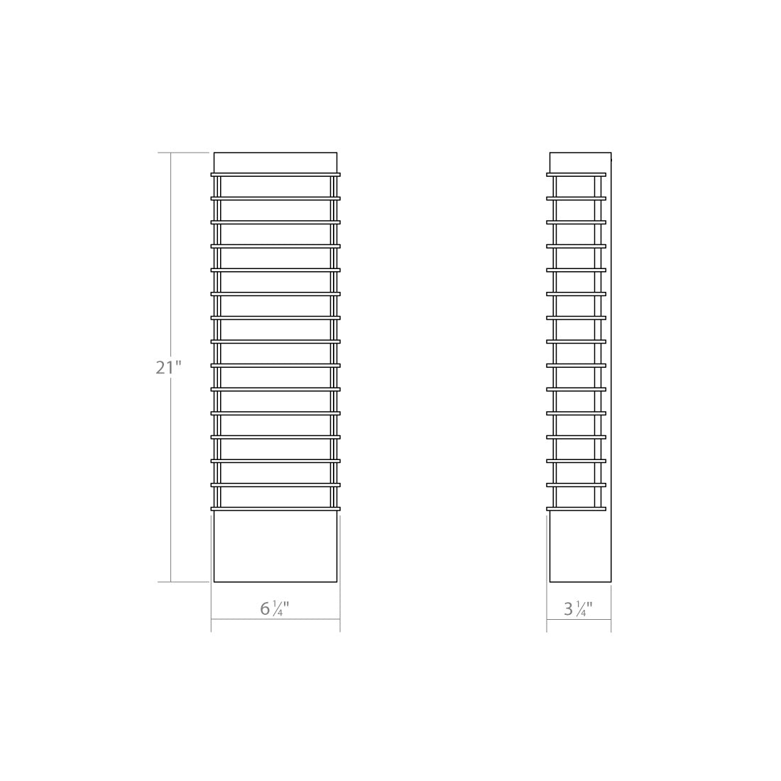 Sonneman - 7413.98-WL - LED Wall Sconce - Tawa - Textured White