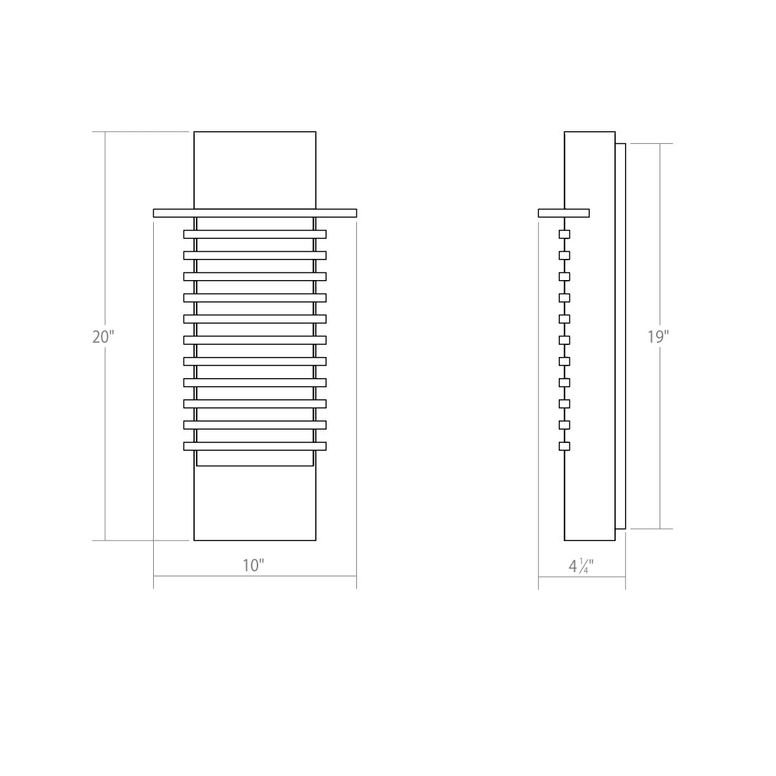 Sonneman - 7417.72-WL - LED Wall Sconce - Kengo - Textured Bronze