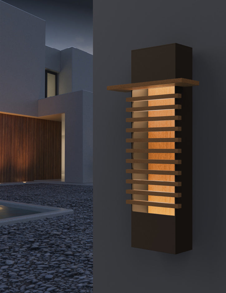 Sonneman - 7417.72-WL - LED Wall Sconce - Kengo - Textured Bronze