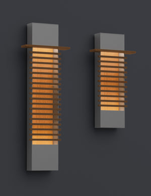 Sonneman - 7417.74-WL - LED Wall Sconce - Kengo - Textured Gray