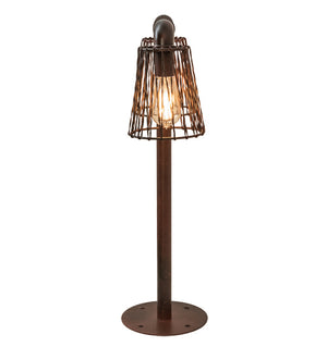 Meyda Tiffany - 232891 - Two Light Table Lamp - Pipedream - Rustic Nail