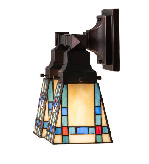 Meyda Tiffany - 238498 - Two Light Wall Sconce - Prairie Wheat - Mahogany Bronze