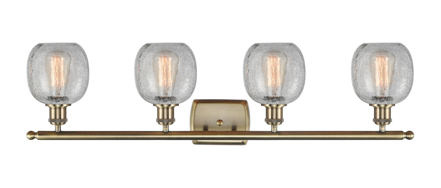 Innovations - 516-4W-AB-G105 - Four Light Bath Vanity - Ballston - Antique Brass