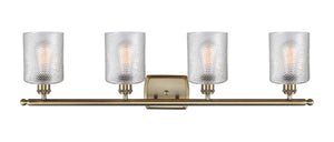 Innovations - 516-4W-AB-G112 - Four Light Bath Vanity - Ballston - Antique Brass