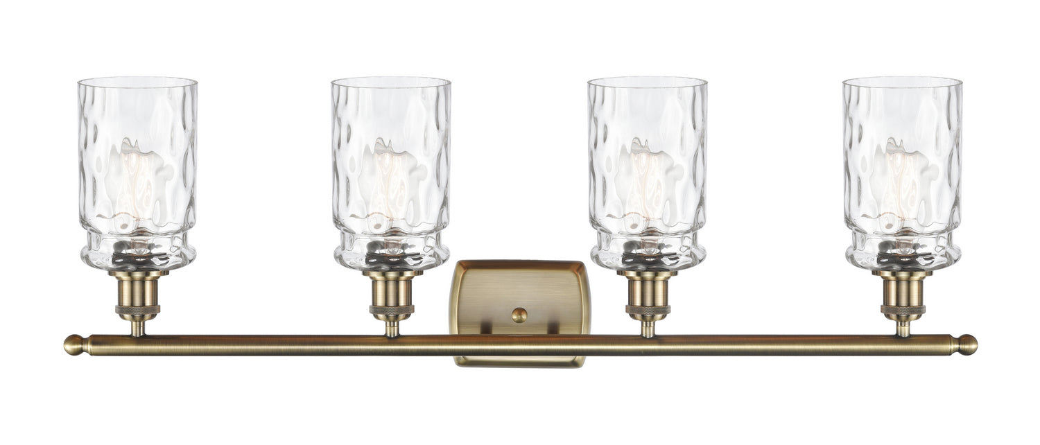 Innovations - 516-4W-AB-G352 - Four Light Bath Vanity - Ballston - Antique Brass