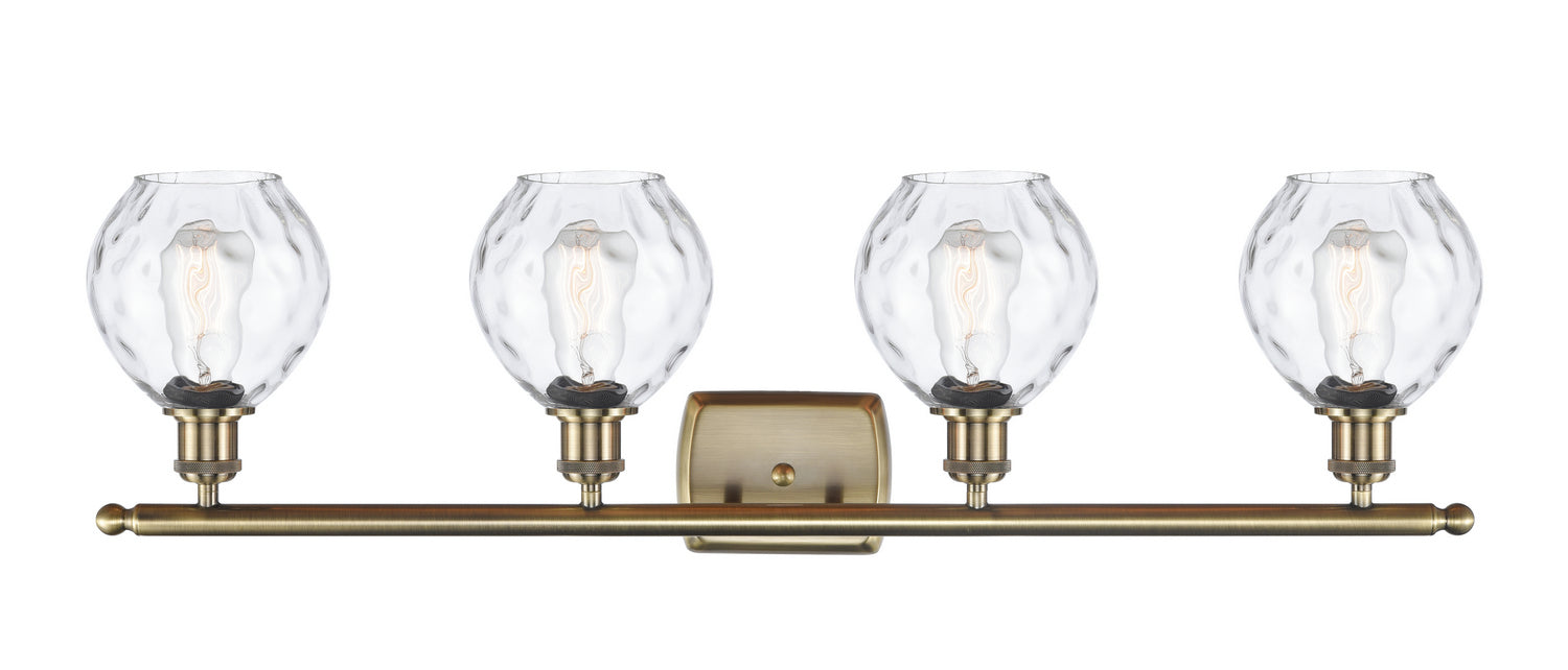 Innovations - 516-4W-AB-G362 - Four Light Bath Vanity - Ballston - Antique Brass