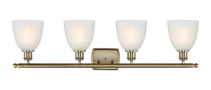 Innovations - 516-4W-AB-G381 - Four Light Bath Vanity - Ballston - Antique Brass