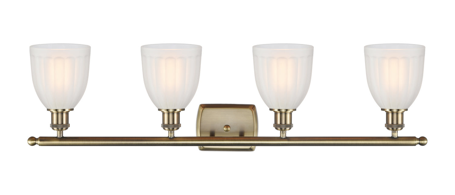 Innovations - 516-4W-AB-G441 - Four Light Bath Vanity - Ballston - Antique Brass