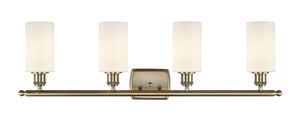 Innovations - 516-4W-AB-G801 - Four Light Bath Vanity - Ballston - Antique Brass