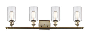 Innovations - 516-4W-AB-G802 - Four Light Bath Vanity - Ballston - Antique Brass