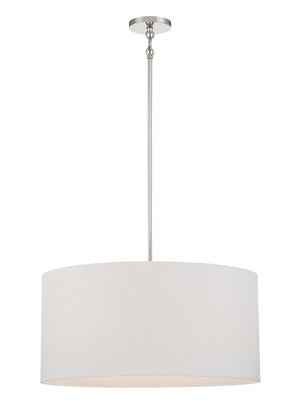 Minka-Lavery - 3926-613 - Six Light Pendant - Palmetto - Polished Nickel