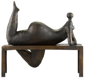 Currey and Company - 1200-0291 - Odalisque - Odalisque - Bronze