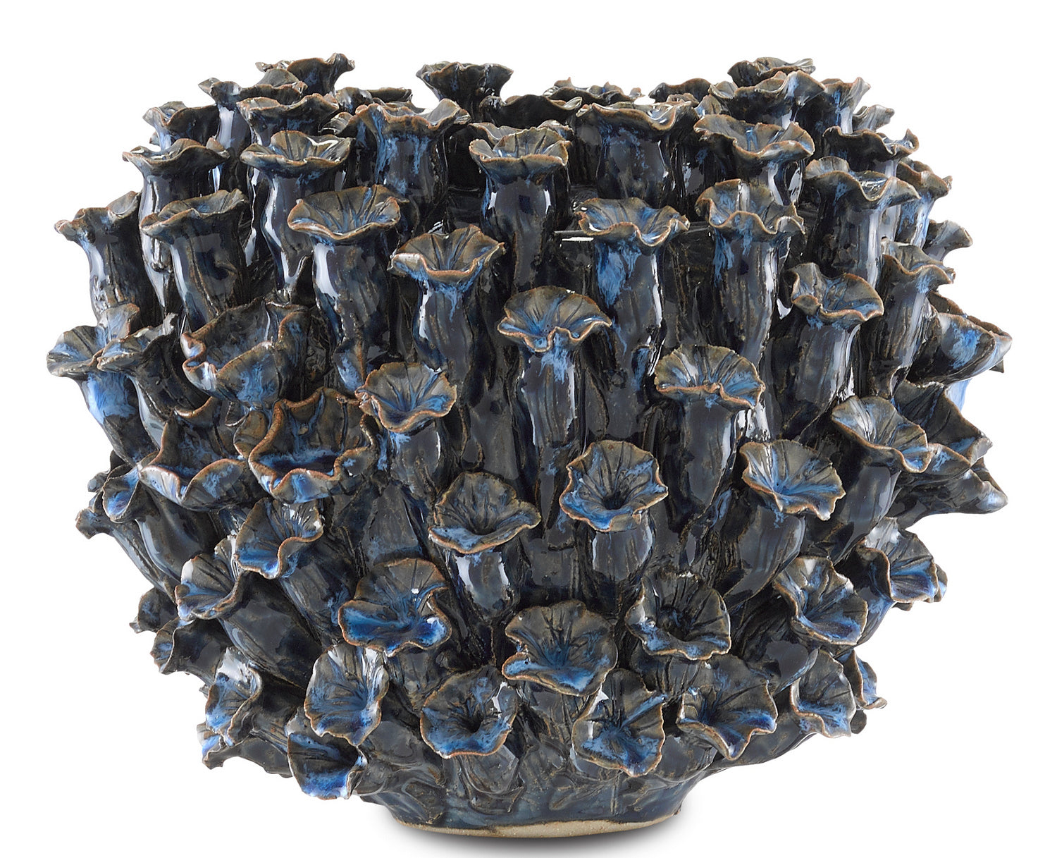 Currey and Company - 1200-0304 - Vase - Manitapi - Blue