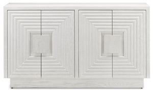 Currey and Company - 3000-0151 - Cabinet - Morombe - Cerused White