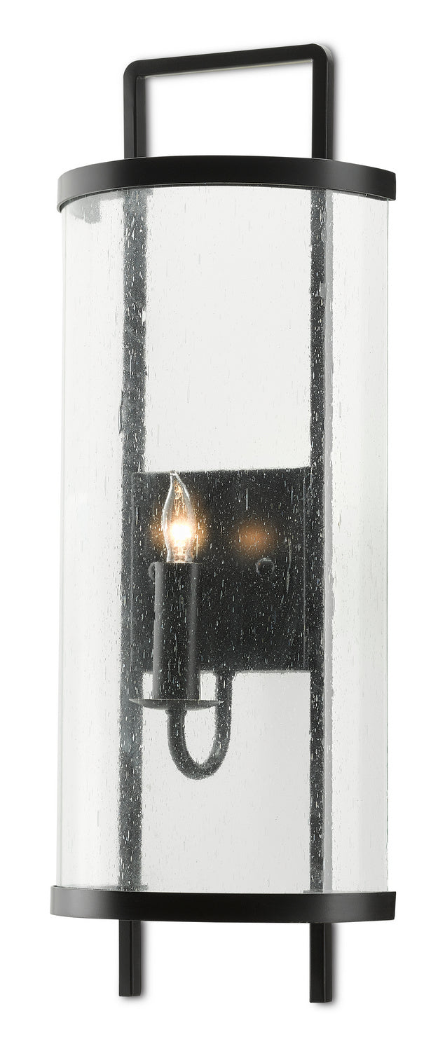 Currey and Company - 5900-0040 - One Light Wall Sconce - Breakspear - Antique Black