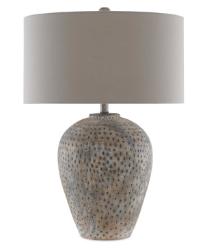 Currey and Company - 6000-0638 - One Light Table Lamp - Junius - Earth Gray